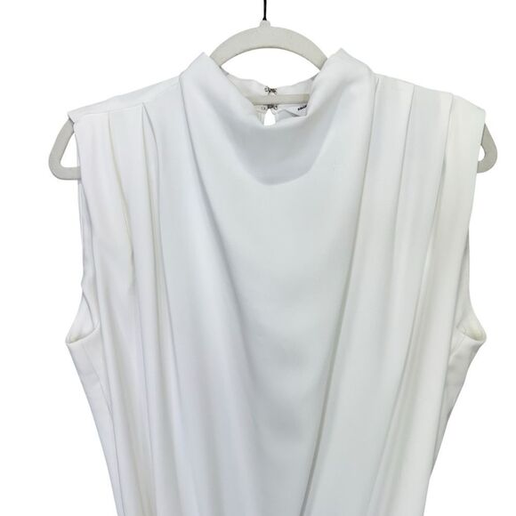 NEW Amanda Uprichard x Revolve Fabienne Jumpsuit Ivory Size Large - Picture 7 of 9